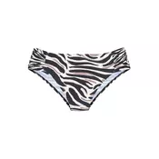 LASCANA Bikini hlačke  kremna / greige / črna