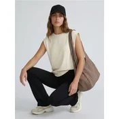 Sinsay - Leggins flare od tehnickog pletiva - crno