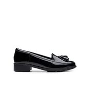 Clarks Čevlji brez vezalk Havisham Edge 26178704 Črna