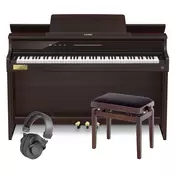 CASIO AP-750BN NEW CELVIANO DIGITAL PIANO BUNDLE ROSEWOOD