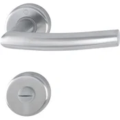 HOPPE garnitura kljuk ALTA, z rozeto WC, 39-47 mm, inox mat