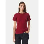 HUGO Majica Deloris 50512002 Temno rdeča Slim Fit