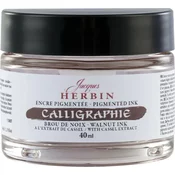 Jacques Herbin Calligraphy Kaligrafsko črnilo Walnut Husk 40 ml 1 kos