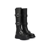 KARL LAGERFELD Zimski škornji Kreeper Wedge KL44490 Črna