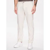 Lindbergh Hlače iz tkanine 30-008003 Bež Tapered Fit
