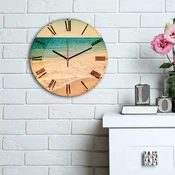 Opviq MDF Zidni sat 30cm Šareni