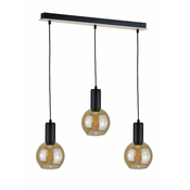 Luster na sajli JANTAR WOOD 3xE27/60W/230V