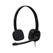 Logitech H151 Slušalice, Stereo, Crne