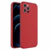 Wozinsky Color Case silikonska fleksibilna izdržljiva maska ??za iPhone 12 Pro crvena