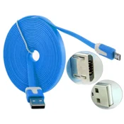 shumee Ploščati mikro USB kabel za Samsung Huawei Xiaomi Durable 1m