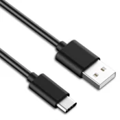 Kabel USB na Type-C crni 1m