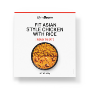 GymBeam FIT gotova jed Piščanec na azijski način z rižem 6x420 g