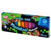 Plastelin Astra - Pixel One, 12 boja
