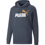 Puma Moški pulover PULOVER M ESS+ 2 Col Big L HD Temno modra
