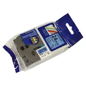Fenix TZ-551 MODER trak - ČRN izpis ( TZ551), 24mm trak, dolžine 8m, laminated - obstojen v ekstremnih pogojih