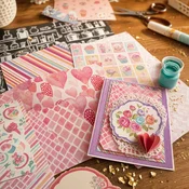 Ustvarjalni komplet za scrapbooking in DIY dekoracije