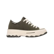 Refresh za ženske. 17307903-KAKI Trenerji 173079 green (37), 3 do 5 cm, Čipke, Priložnostno, Zelena