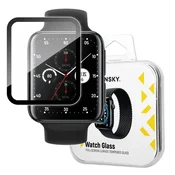 WOZINSKY Wozinsky steklo za uro, hibridno steklo za Oppo Watch 2 42 mm, črno