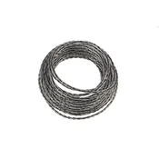 Ojačana kosilna nitka 2,4 mm 15 m ogljik 04614