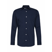 Jack&Jones Moška srajca JJJOE Slim Fit 12187222 Navy Blaze r (Velikost M)