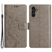 GS Ovitek za Samsung Galaxy A55 5G, metuljček, siv