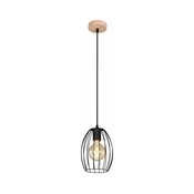 Luster na kablu 1xE27/60W/230V crni