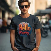 Camiseta Majica sa štampanim printom Cam 904, Muška, Teksas