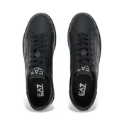 EA7 unisex. 7X000331_AF10848 Klasični čevlji Cc črni (35 1/3), Usnje, Črna, Ravna stran, Čipke, Priložnostno