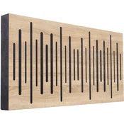 Mega Acoustic FiberPRO120 Spectrum Sonoma Oak/Black Absorbent leseni panel (Poškodovano)