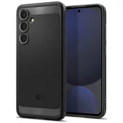 Spigen Rugged Armor, matte black - Samsung Galaxy S24 FE (ACS08578)