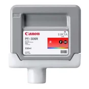 CANON PFI-306 (6663B001), originalna kartuša, rdeča, 330ml, Za tiskalnik: CANON IPF8300, CANON IPF8300S, CANON IPF8400, CANON IPF8400S, CANON IPF9400