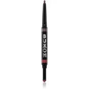 Buxom FLIP SIDE DUAL-ENDED EYELINER & SHADOW kremasto senčilo in črtalo za oči v svinčniku odtenek Burgundy Bestie 0.78 g