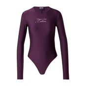 Versace Jeans Couture Bodi majica lila/transparentna