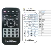 General SILVA SCHNEIDER SMV 090 BT - združljiv daljinski upravljalnik znamke General