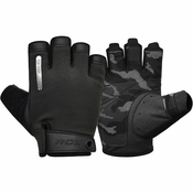 RDX Sports Fitness gloves T2 Black 1430 g M