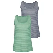 VIVANCE Top golobje modra/zelena