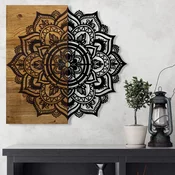 Atelier Del Sofa Zidna dekoracija Mandala 6, 59x3x58 cm, Crna