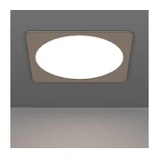 Eglo 901411 - LED vgradna stropna svetilka FUEVA LED/18,5W/230V 21,6x21,6 cm krom