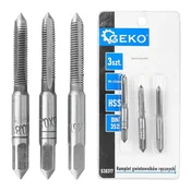 Komplet ročnih navojnih svedrov M5x0,8mm 3kos 81905