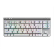 LOGITECH G mehanicka tastatura 515 TKL LIGHTSPEED bežicna RGB GL TACTILE bela