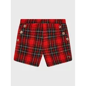 Guess Kratke hlače iz tkanine J2BD03 WF040 Rdeča Regular Fit