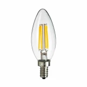 shumee LED žarnica z žarilno nitko 5W, svečka, E14, 4000K