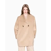 Armani Exchange za ženske. XW000715AF16216U1051 Bež Caban plašč (XS), Priložnostno, Volna