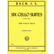 BACH J.S.:SIX CELLO SUITES FOR VIOLA SOLO