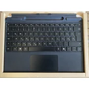 Microsoft Surface Pro tipkovnica s držacem za olovku, crna (HU), 8XB-00143