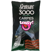 Krma Sensas 3000 Carp Tasty 1kg Jagoda