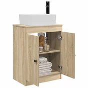vidaXL vidaXL Kopalniška omarica s pomivalnikom Sonoma hrast 54 x 35 x 83 cm, (5000246223)