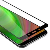 Cadorabo Oklepni film Cadorabo Full Screar, združljiv z Xiaomi - zaščitnim filmom v prozornem s črno -kaljenim zaščitnim steklom v 9H trdoti s 3D dotikom, (20564850)