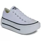 Converse  Baskets  Chuck Taylor All Star Lift Double Stack Blanc  Bela
