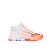 Čevlji za športe v zaprtih prostorih Mizuno Wave Lightning Elite Mid V1GA2605 Koral